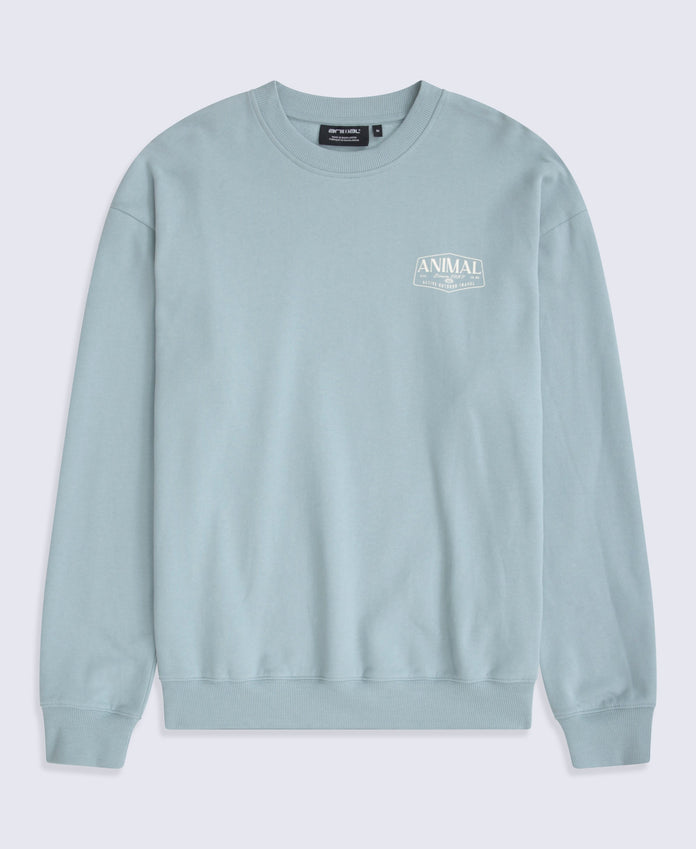 Jonah Mens Sweatshirt - Bright Blue