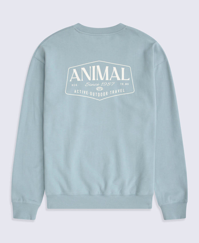 Jonah Mens Sweatshirt - Bright Blue