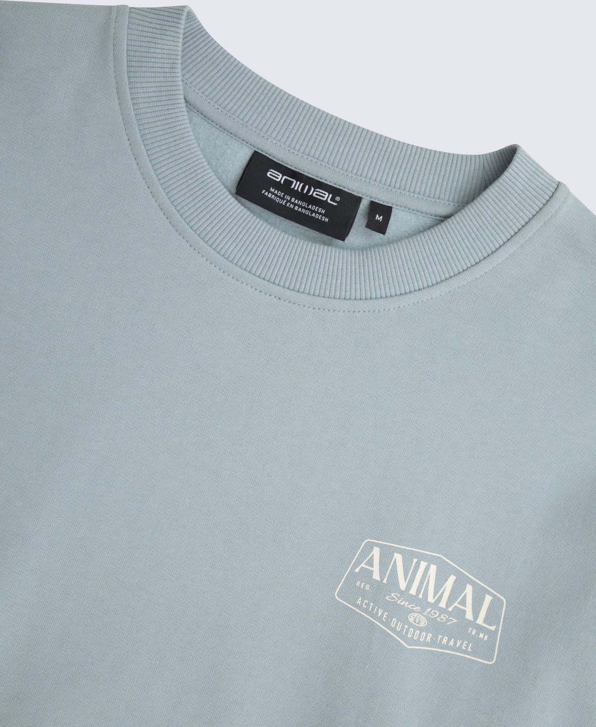 Jonah Mens Drop Shoulder Sweatshirt - Bright Blue