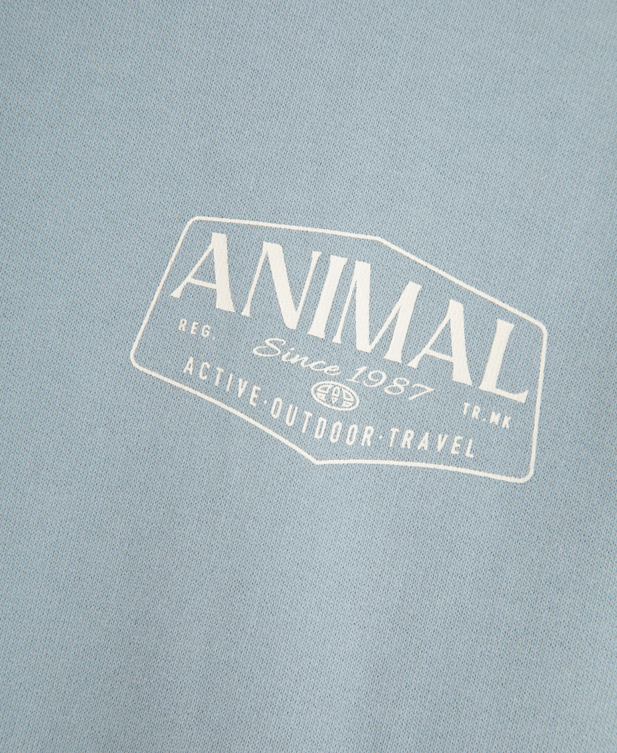 Jonah Mens Drop Shoulder Sweatshirt - Bright Blue