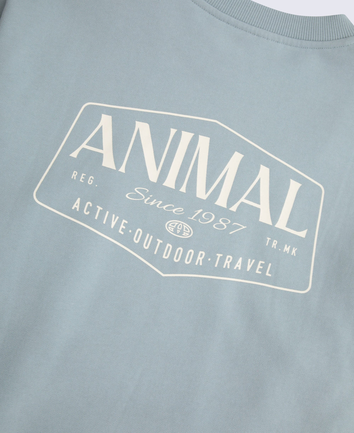 Jonah Mens Drop Shoulder Sweatshirt - Bright Blue