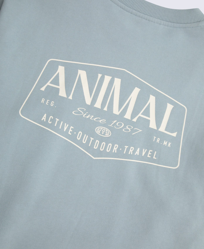 Jonah Mens Sweatshirt - Bright Blue