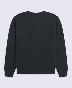 Jonah Mens Drop Shoulder Sweatshirt - Black