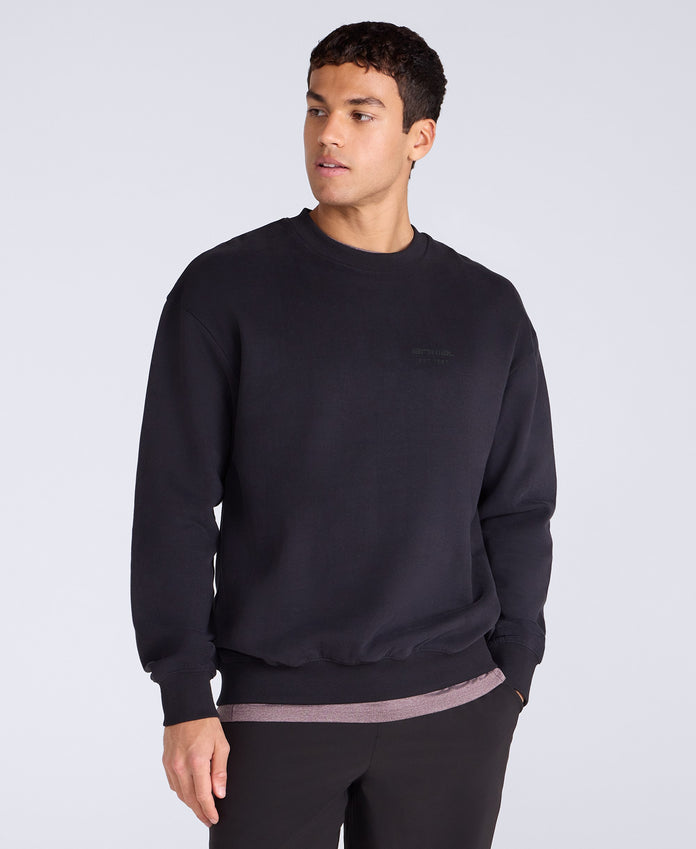 Jonah Mens Sweatshirt - Black