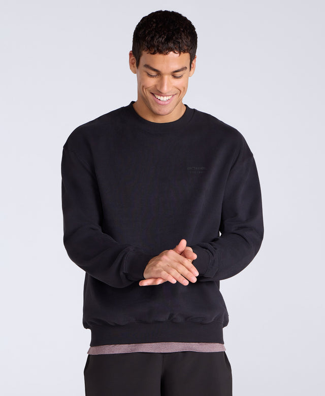 Jonah Mens Sweatshirt - Black