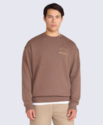 Jonah Mens Sweatshirt - Brown