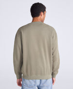 Jonah Mens Drop Shoulder Sweatshirt - Khaki