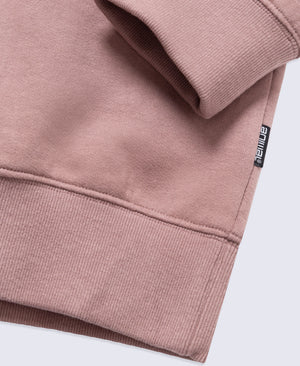 Jonah Mens Drop Shoulder Sweatshirt - Pink