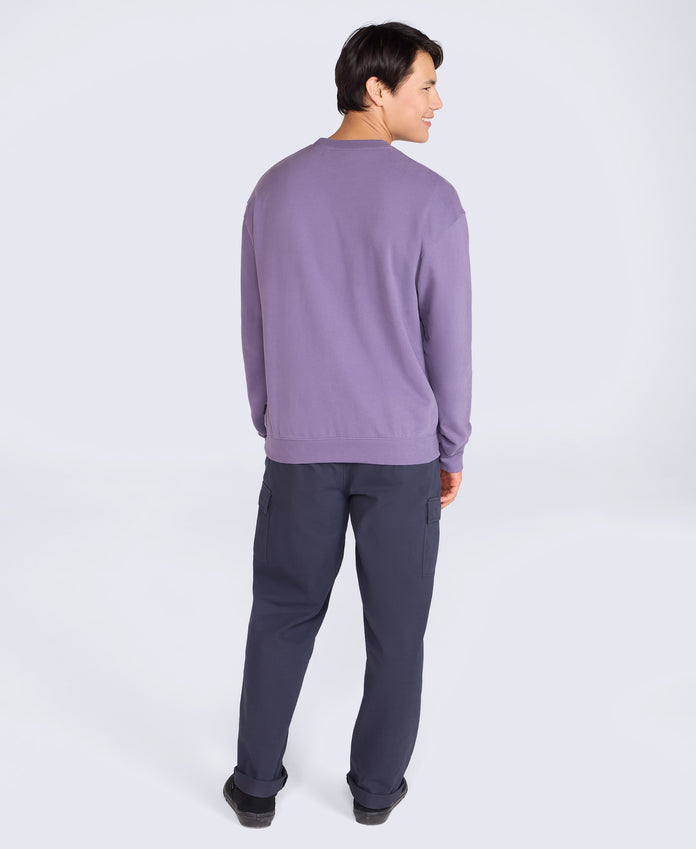 Jonah Mens Sweatshirt - Purple