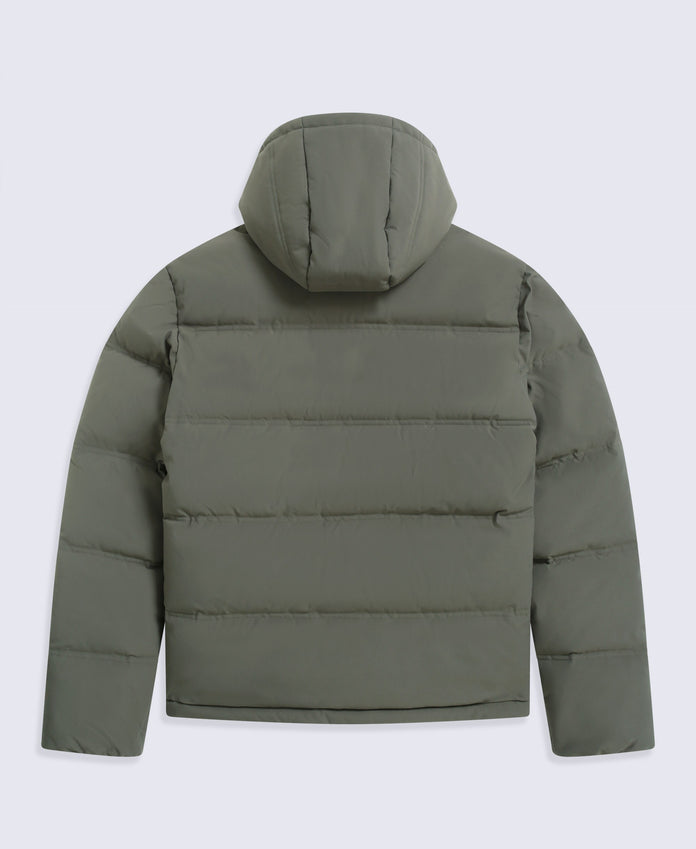 Fistral Mens Padded Jacket - Dark Khaki