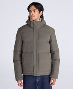 Fistral Mens Padded Jacket - Dark Khaki
