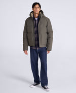 Fistral Mens Padded Jacket - Dark Khaki