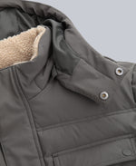 Fistral Mens Padded Jacket - Khaki