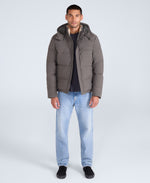 Fistral Mens Padded Jacket - Khaki
