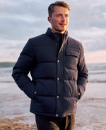 Fistral Mens Padded Jacket - Navy
