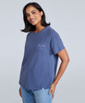 Phoenix Womens T-Shirt - Dark Blue