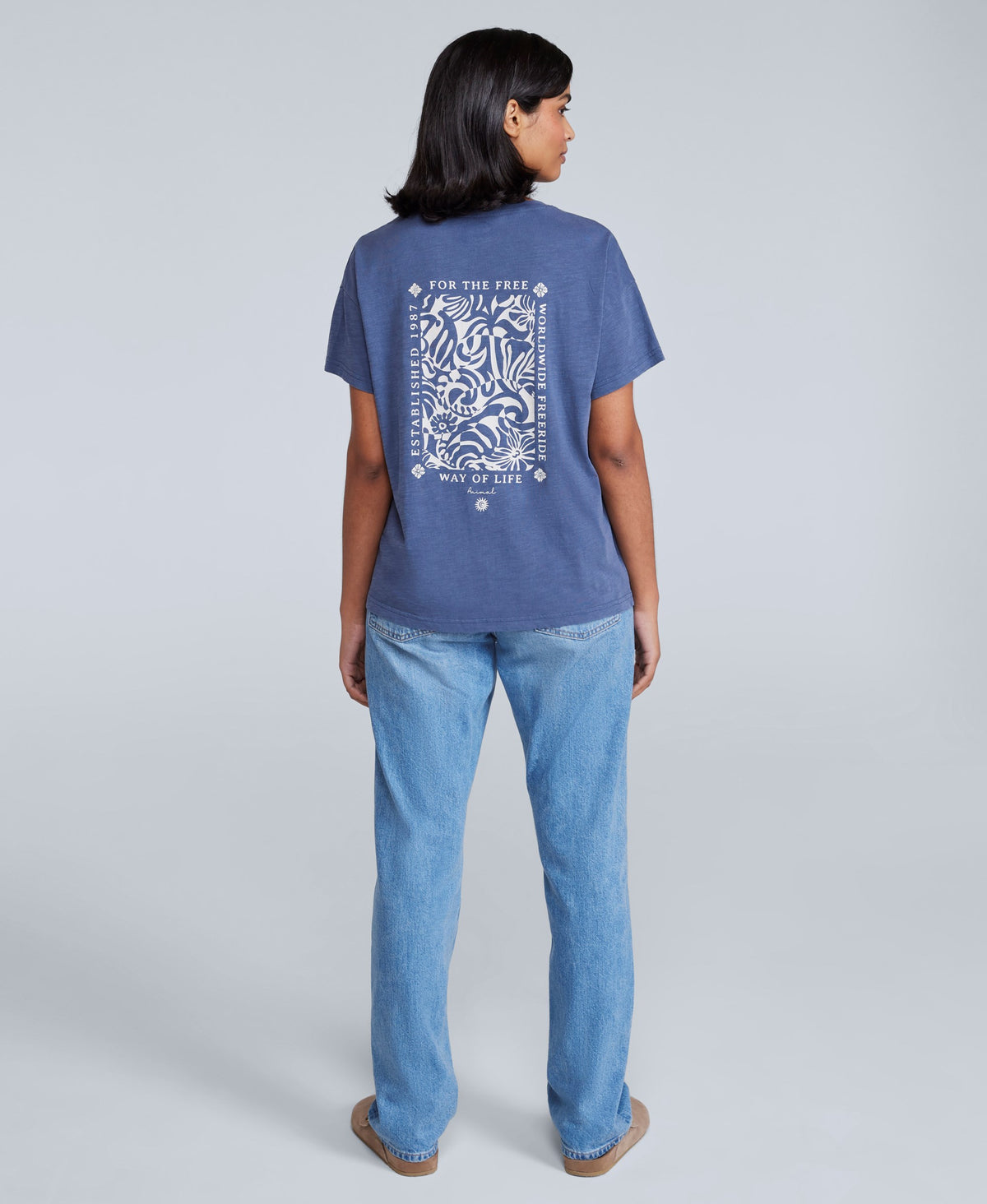 Phoenix Womens T-Shirt - Dark Blue