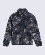Hennie Womens Printed Borg Jacket - Blue