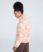 Hennie Women's Printed Borg Jacket - Pink