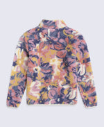 Hennie Womens Printed Borg Jacket - Pale Pink