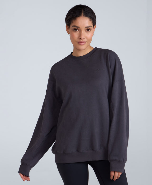 Dakota Womens Sweatshirt - Charcoal