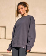 Dakota Womens Sweatshirt - Charcoal