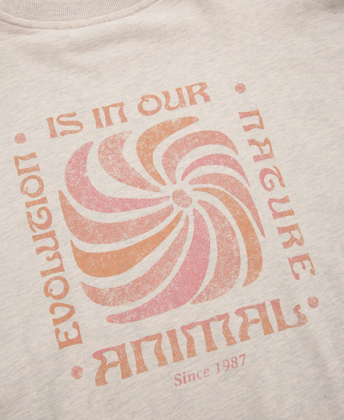 Dakota Womens Sweatshirt - Dark Beige