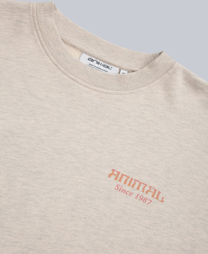 Dakota Womens Sweatshirt - Dark Beige