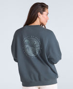Dakota Womens Sweatshirt - Dark Green