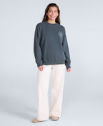 Dakota Womens Sweatshirt - Dark Green