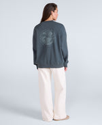 Dakota Womens Sweatshirt - Dark Green