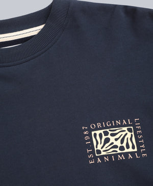 Dakota Womens Sweatshirt - Navy