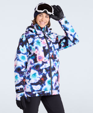 Edge Womens Waterproof Ski Jacket - Blue