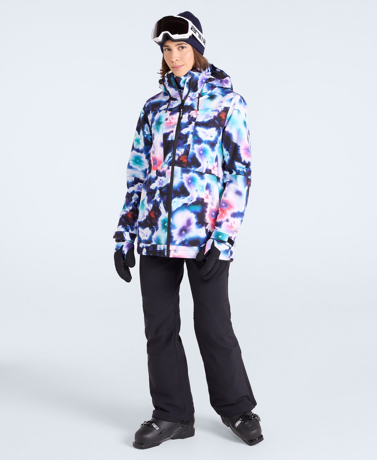 Edge Womens Waterproof Ski Jacket - Blue