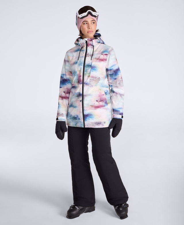 Edge Womens Waterproof Ski Jacket - Pale Pink