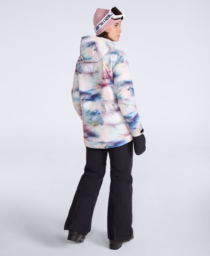 Edge Womens Waterproof Ski Jacket - Pale Pink