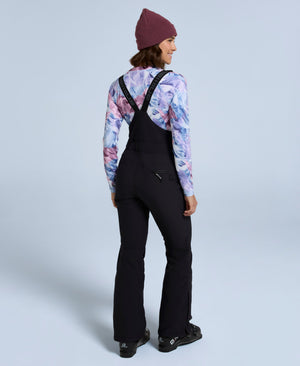 Powder Womens Bib Front Ski Pants - Black