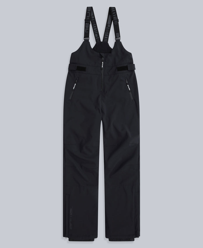 Powder Womens Bib Front Ski Pants - Black