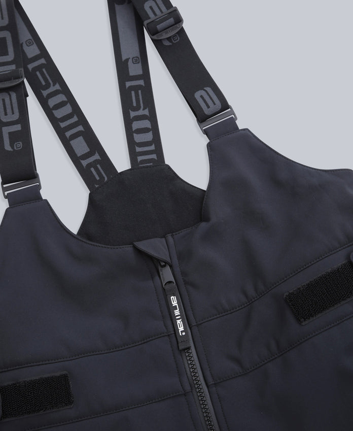 Powder Womens Bib Front Ski Pants - Black