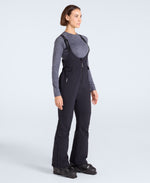 Powder Womens Bib Front Ski Pants - Black