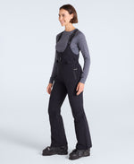 Powder Womens Bib Front Ski Pants - Black