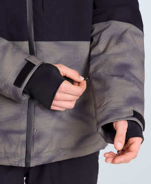 Cruise Mens Waterproof Snow Jacket - Khaki