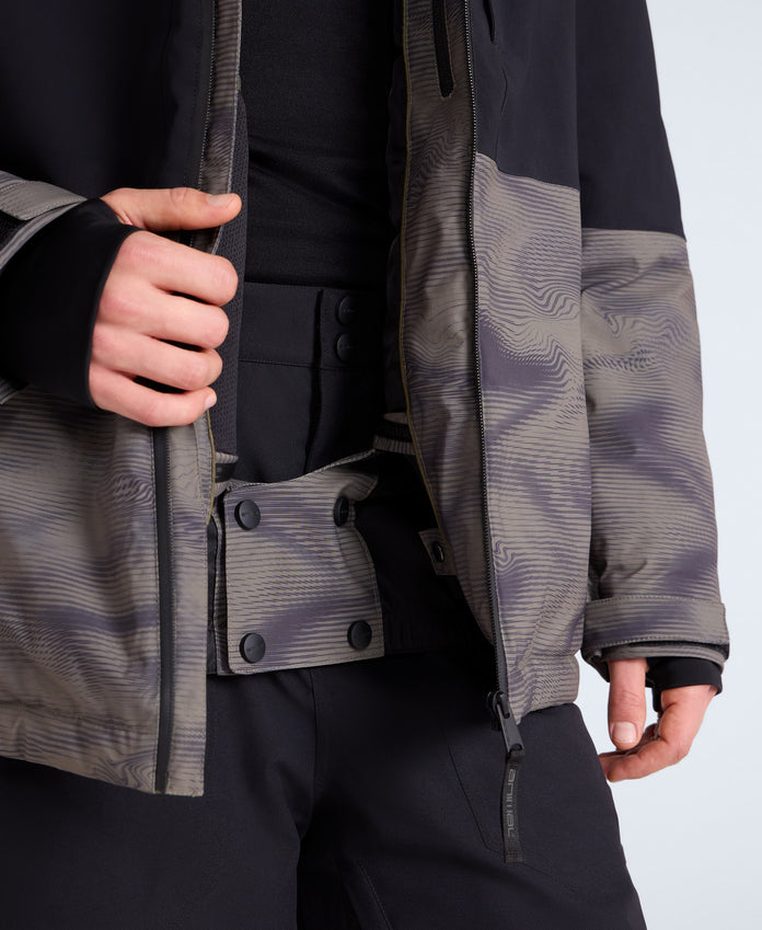 Cruise Mens Snow Jacket - Khaki