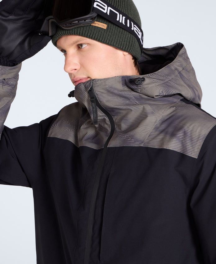 Cruise Mens Snow Jacket - Khaki