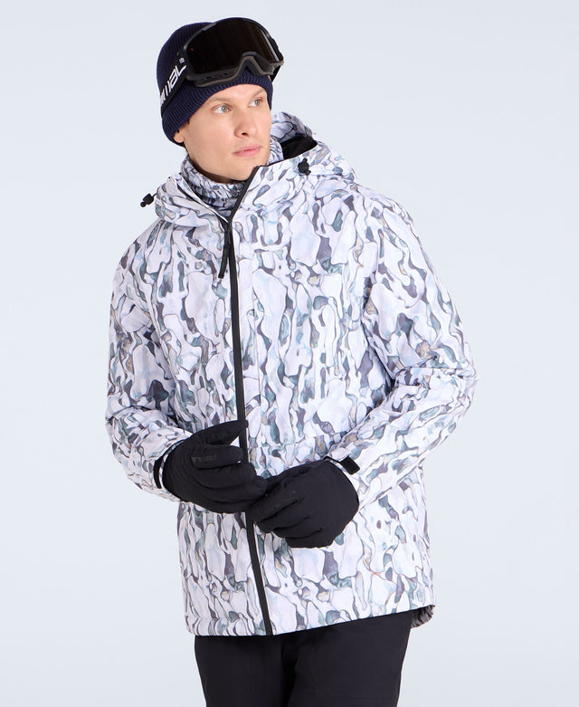 Cruise Mens Snow Jacket - White