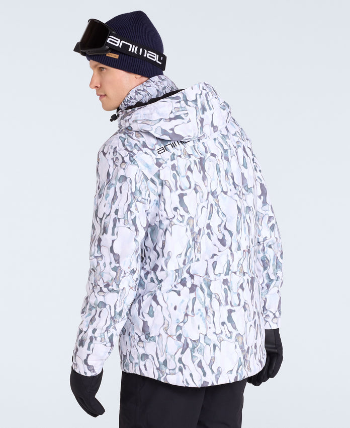 Cruise Mens Snow Jacket - White