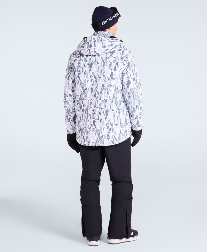 Cruise Mens Snow Jacket - White