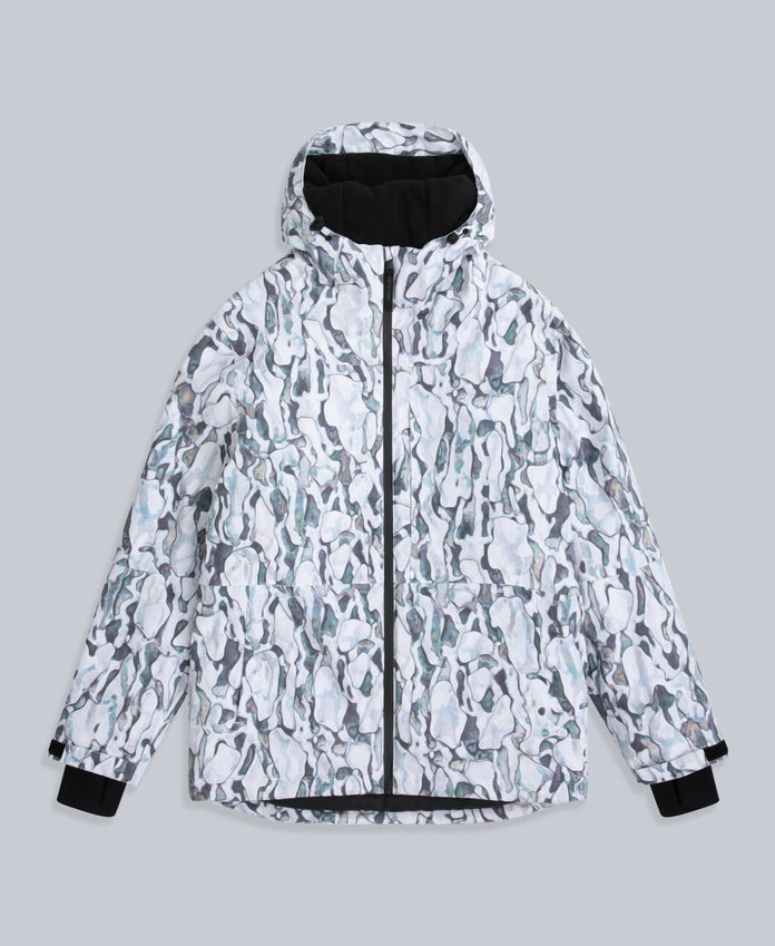 Cruise Mens Snow Jacket - White
