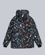 Laxx Mens Printed Snow Jacket - Orange