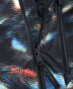 Laxx Mens Printed Snow Jacket - Orange